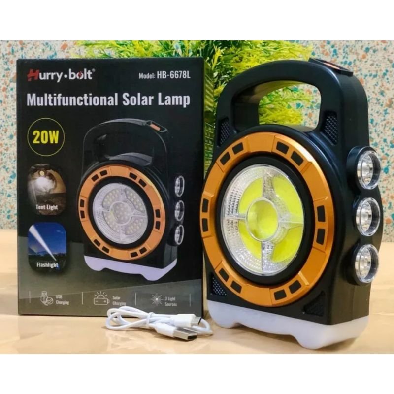 20W power bank solarna punjiva USB lampa