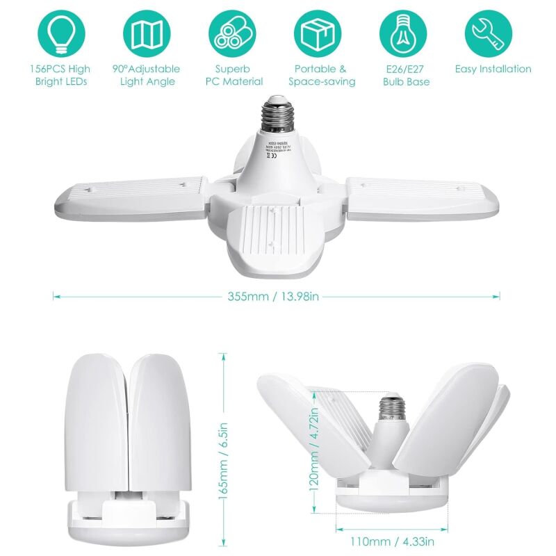 Led sijalica 28w grlo E27 rasklapajuća HELIKOPTER