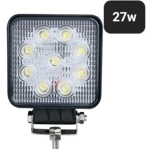 Led radni far 27w kockasti