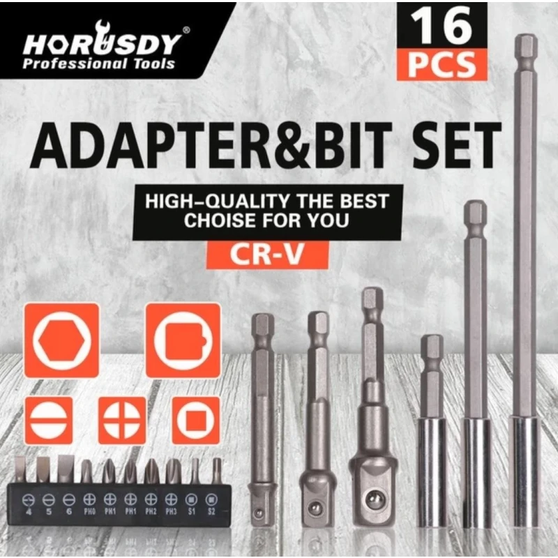 Pin bit set 16kom HORUSDY