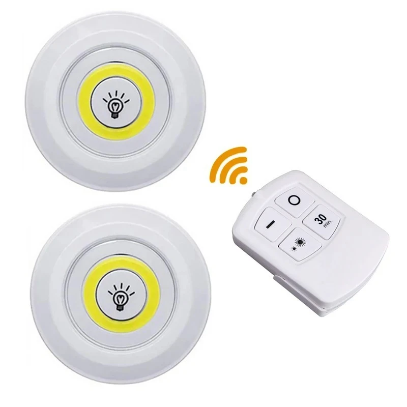 Set 3 led COB lampe sa daljinskim - Image 2