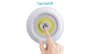 Set 3 led COB lampe sa daljinskim