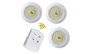 Set 3 led COB lampe sa daljinskim