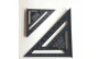 Vinkla uglomer metalni BLACK