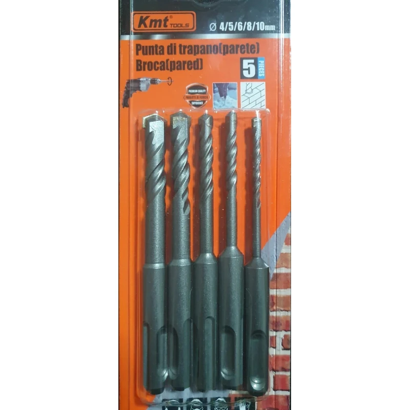 Burgije 110mm za hilti - SDS set 5kom 4/5/6/8/10mm KMT tools