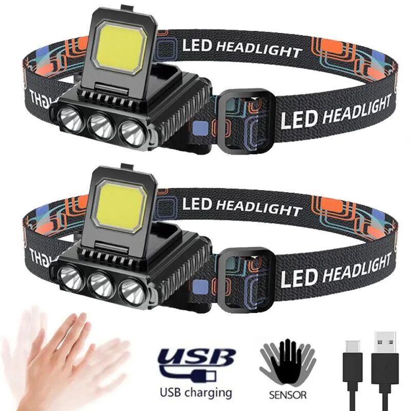 CIAOBOSI LED lampa za glavu sa senzorom