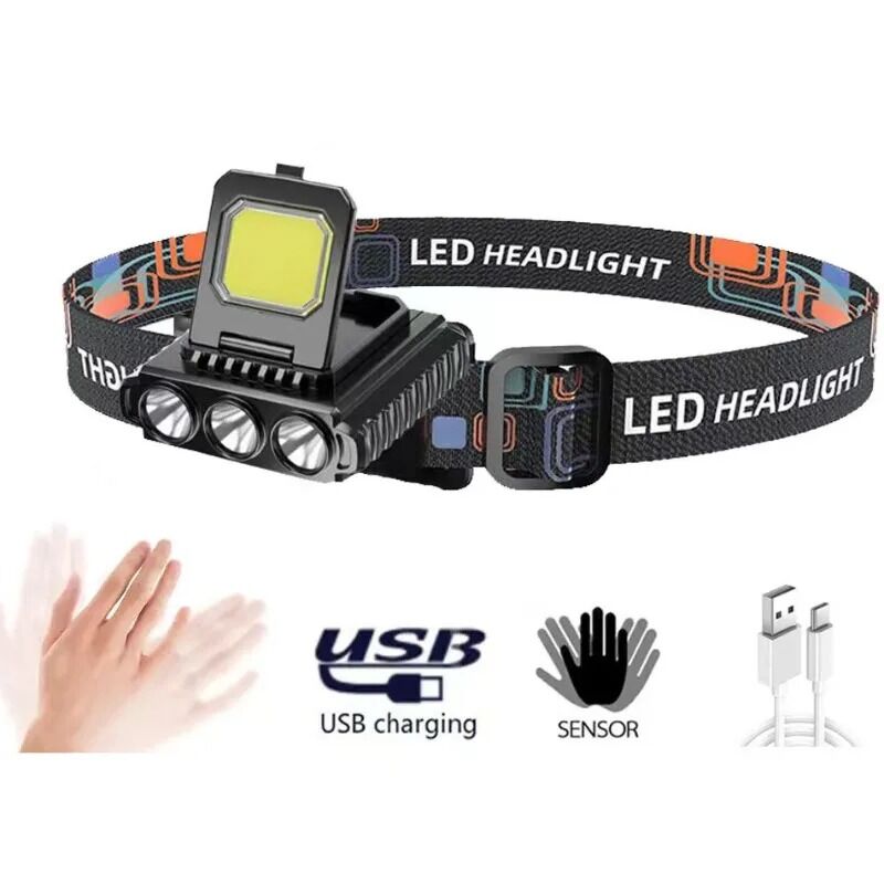 CIAOBOSI LED lampa za glavu sa senzorom