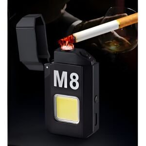 Upaljač elektronski + LED lampa - USB punjenje